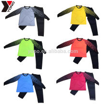 Child Wholesale Cheap Custom Your Logo Blank Long Sleeve Goalkeeper Jersey